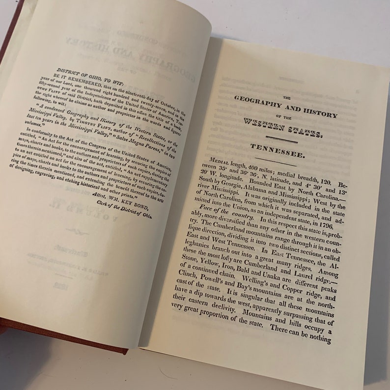 SIGNED 1970 A Condensed History and Geography of the Western Etsy