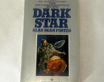 1974 Dark Star door Alan Dean Foster: vintage sci-fi paperback, eerste editie