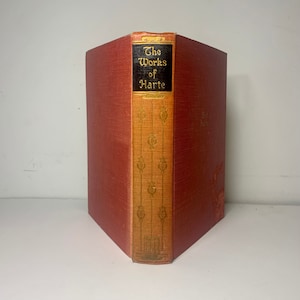 1932 Les oeuvres de Bret Hart, livre de poésie antique de la littérature classique