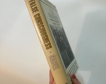 La falsa conciencia, de Joseph Gabel, 1975. Primera edición en inglés, tapa dura. Libro de teoría psicosociológica.