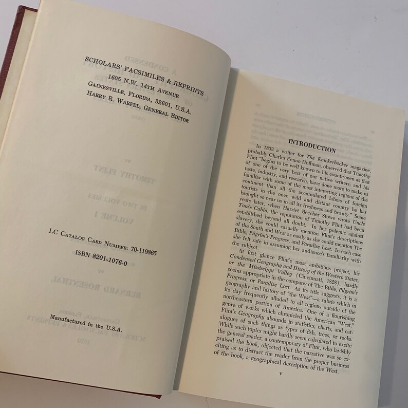 SIGNED 1970 A Condensed History and Geography of the Western Etsy