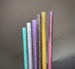 Reusable Straw with Glitter, Birthday Decorations, Party Supplies, with FREE Cleaning Brush, 11' 