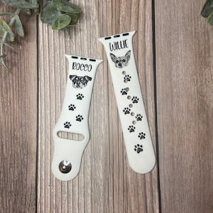 Custom Photo Engraved Watch Band