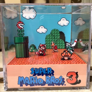 gioco giocattolo SUPER MARIO BROS set diorama Mazmorra per bambini