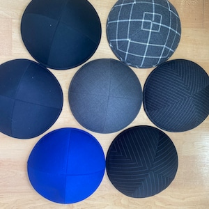 NEXT DAY SHIPPING. Suit kippot - Shabbat and Jewish Holidays - Judaica gift
