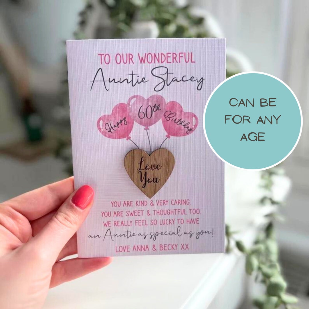 Personalised Aunty auntie Card Keepsake Aunty Card Keepsake Auntie personalised-aunty-auntie-card-keepsake-aunty-card-keepsake-auntie