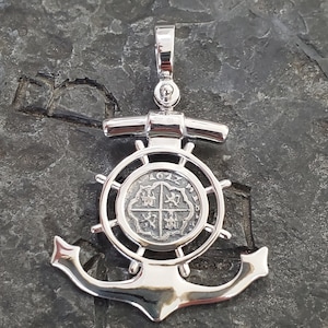 ATOCHA anchor coin pendant shipwreck sunken treasure coin