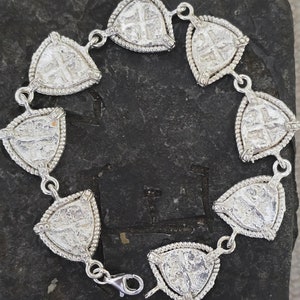 Atocha bracelet triangular shape shipwreck treasure coin