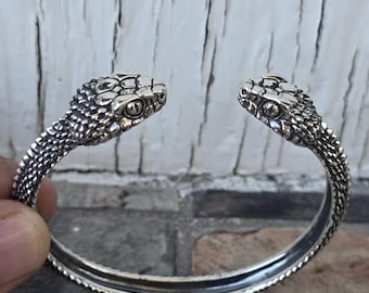 Sterling Silver Snake Bangle Handmade 925 - Etsy Sterling Silver Snake Bangle Handmade 925 - Etsy