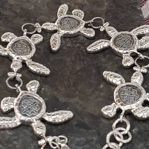 Atocha turtle bracelet shipwreck museum quality treasure coin