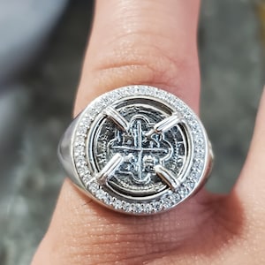 Atocha silver ladies ring shipwreck sunken treasure coin
