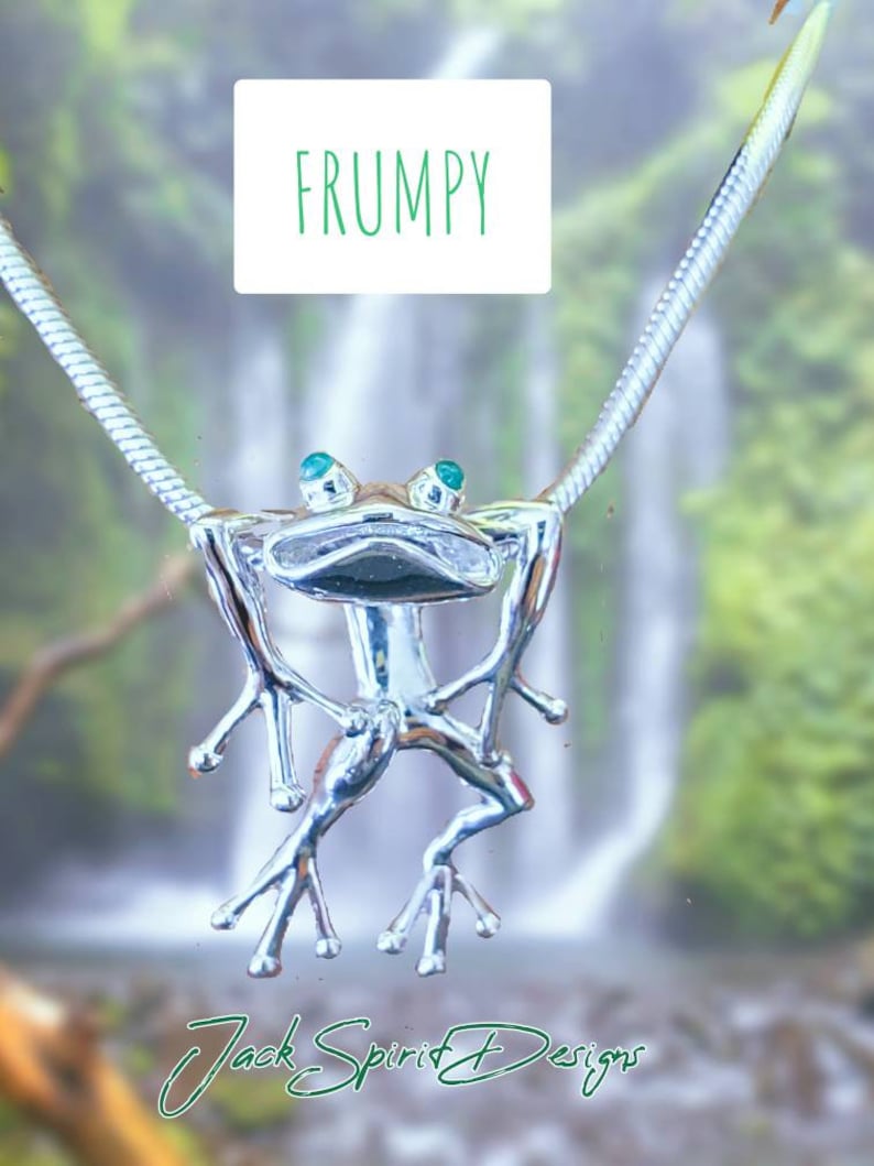 Coqui Taino Silver Frog Pendant Frog Jewelry Necklace - Etsy