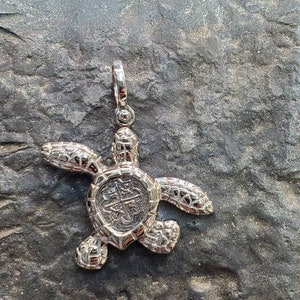 Atocha turtle shipwreck treasure  pendant