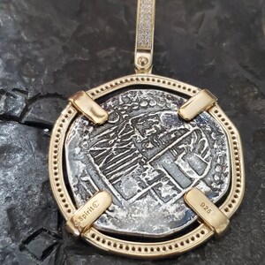 Authentische Versunkene Schatzgaleone Silber Von Nuestra Senora De