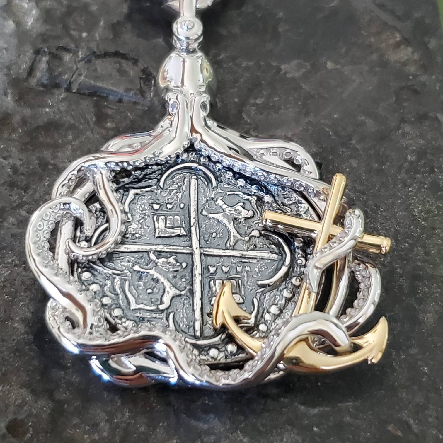 Atocha coin shop pendant