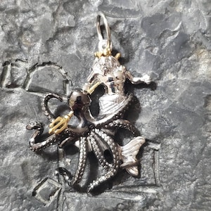 King Neptune with Octopus
