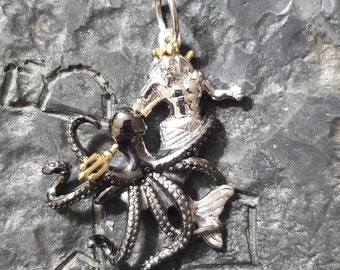 King Neptune with Octopus