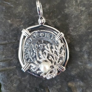 ATOCHA sunken treasure coin with pearl