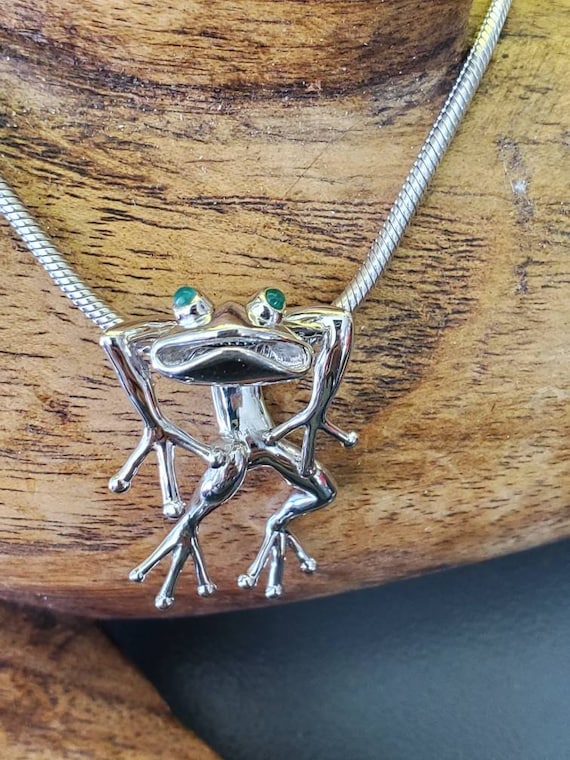 Sterling Silver Coqui Frog Pendant Sterling Silver Coqui Frog Pendant