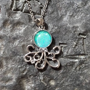 Octopus kraken necklace