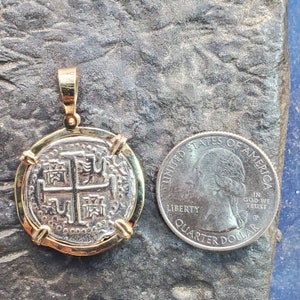 Atocha silver with 14kt Gold