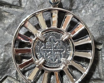 Atocha mirror pendant sunken shipwreck treasure coin