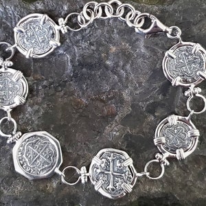 Atocha silver coin bracelet shipwreck sunken treasure coin