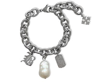 Silver "2.0 Made For Me" Custom Charm Bracelet