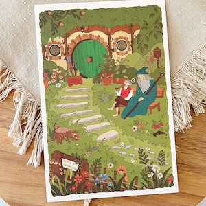 The Shire Print | wall art | 4x6 art print