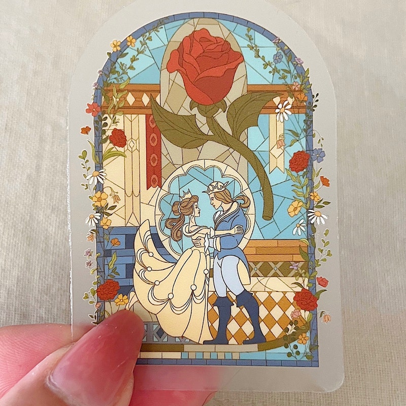 Beast Sticker Beauty and the Beast - Etsy