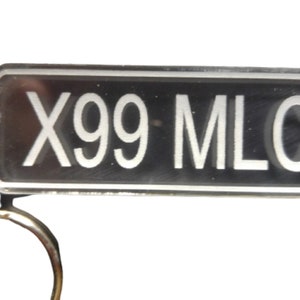 Gepersonaliseerde sleutelhanger, autosleutelhanger, gegraveerde sleutelhanger, sleutelhanger meisjes, werk, kantoor, Vaderdag, Chav Dad, barhotelkamer sleutel netjes koppels