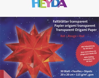 Heyda leaflets transparent 20 x 20 cm for Bascetta star - from business resolution