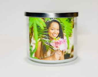 Personalized Photo Candle