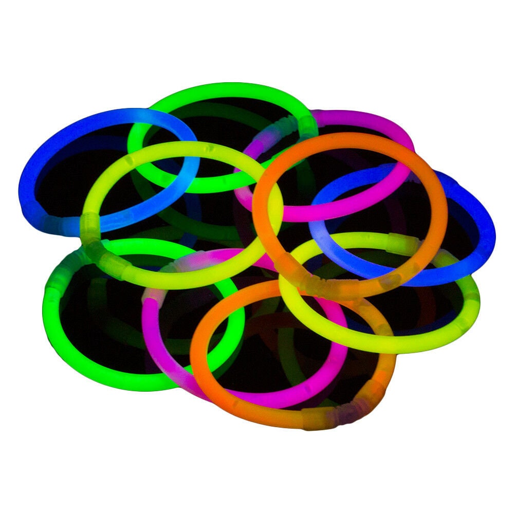 25 glow sticks uv light sticks glow in the dark glowhouse Etsy