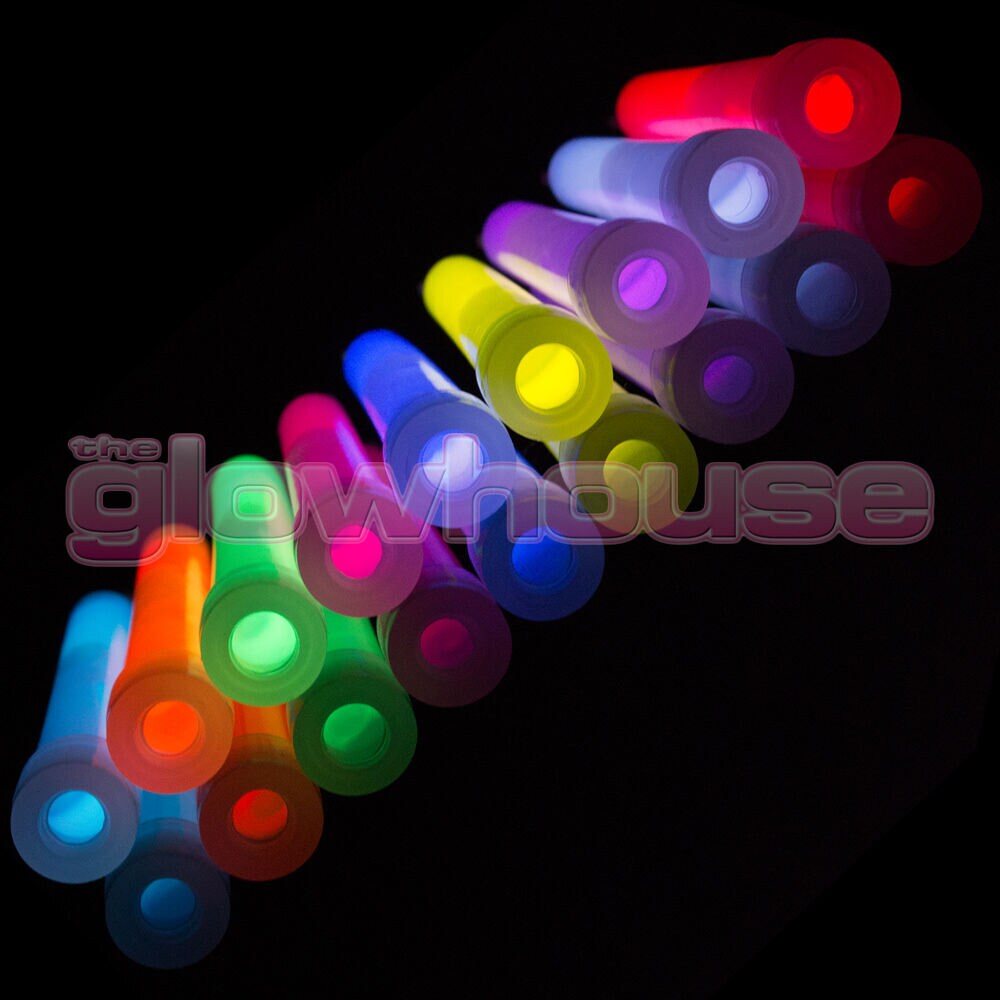 25 x 6 inch 1.5cm thick glow sticks premium quality 6 Etsy