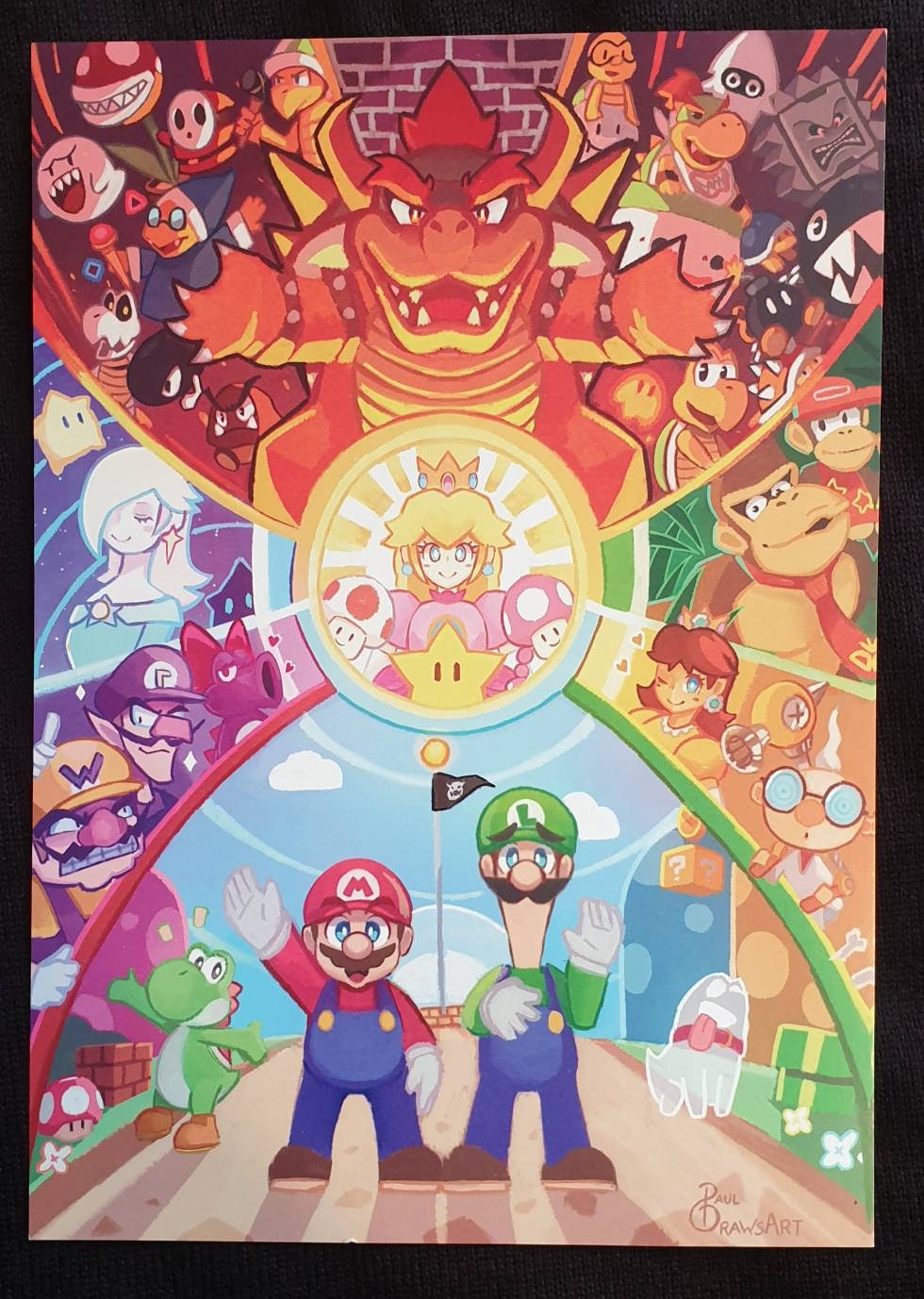 Super Mario A4 Print - Etsy