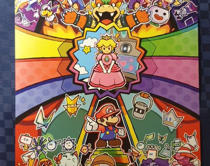 A4 Paper Mario Print Etsy