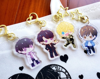 Mr Love : Queen's Choice / Love and Producer EVOL x LOVE Clear Acrylic Keychain Charms (versión oficial)