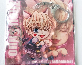 Mr Love:Queen's Choice / Love and Producer EVOL x LOVE Clear Acrylic Keychain Charms-Kiro-(Alice ver)
