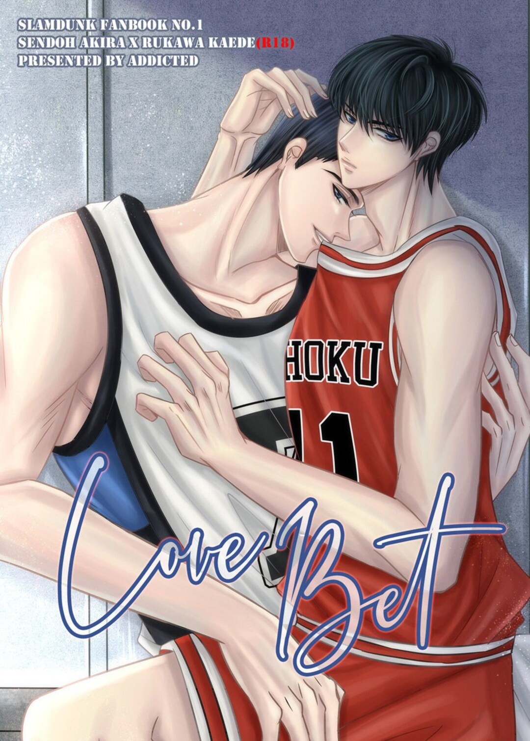 Send Oh Rukawa Slamdunk SD Senru Fanbook Sendoh Akira X Rukawa Kaede Bl Yaoi Manga ...