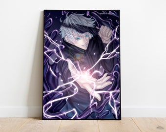 Póster de arte de manga de anime