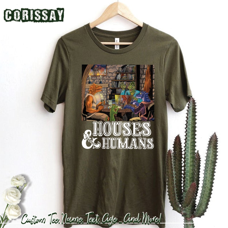 houses and humans t shirt