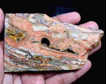 Picaso jaspisplaat – Indonesische natuurlijke steen voor lapidarium, cabochons