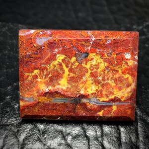 Red Plume Agate Cabochon 30x23x5 mm, Birthday Gifts, Gemstone Necklace, Gifts For Her, Gifts For Him, Wedding Gifts