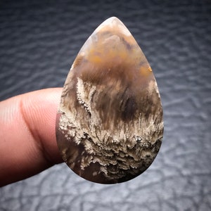 Plume Agate Cabochon 23x36x5 mm,  Gifts For Her, Gifts For Him, Personalized Gifts, Handmade Gifts