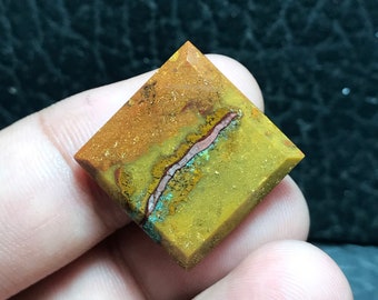 Unique Moss Agate Cabochon 20x20x4,5 mm, By Cabochonsforyou, Personalized Gift, Gifts For Her, Birthday Gift, Jewelry, Easter Pendant