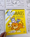Coloring book product logo