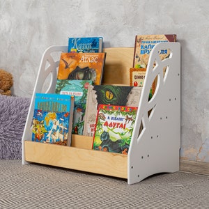 Estante Montessori, estante montessori, estante de berçário, móveis montessori, estante de madeira, estante grande para crianças, estante infantil