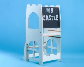 Keep Armor Montessori Ogrenme Kulesi Learning Tower Masa Sandalye Trendyol