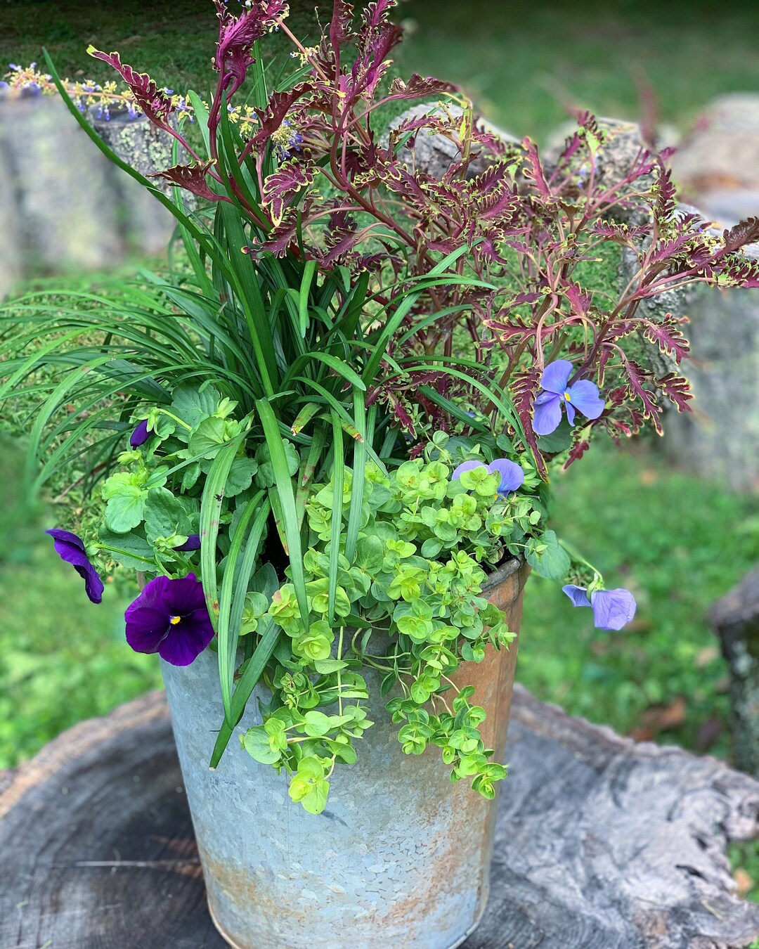 Custom Outdoor Planters Etsy